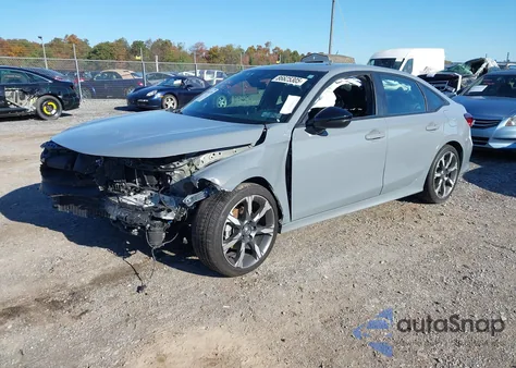 2025 Honda Civic Hybrid Sport/Sport Touring from USA, damaged, VIN 2HGFE4F80SH314537